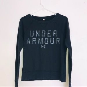 Dark blue Under Armour sweatshirt